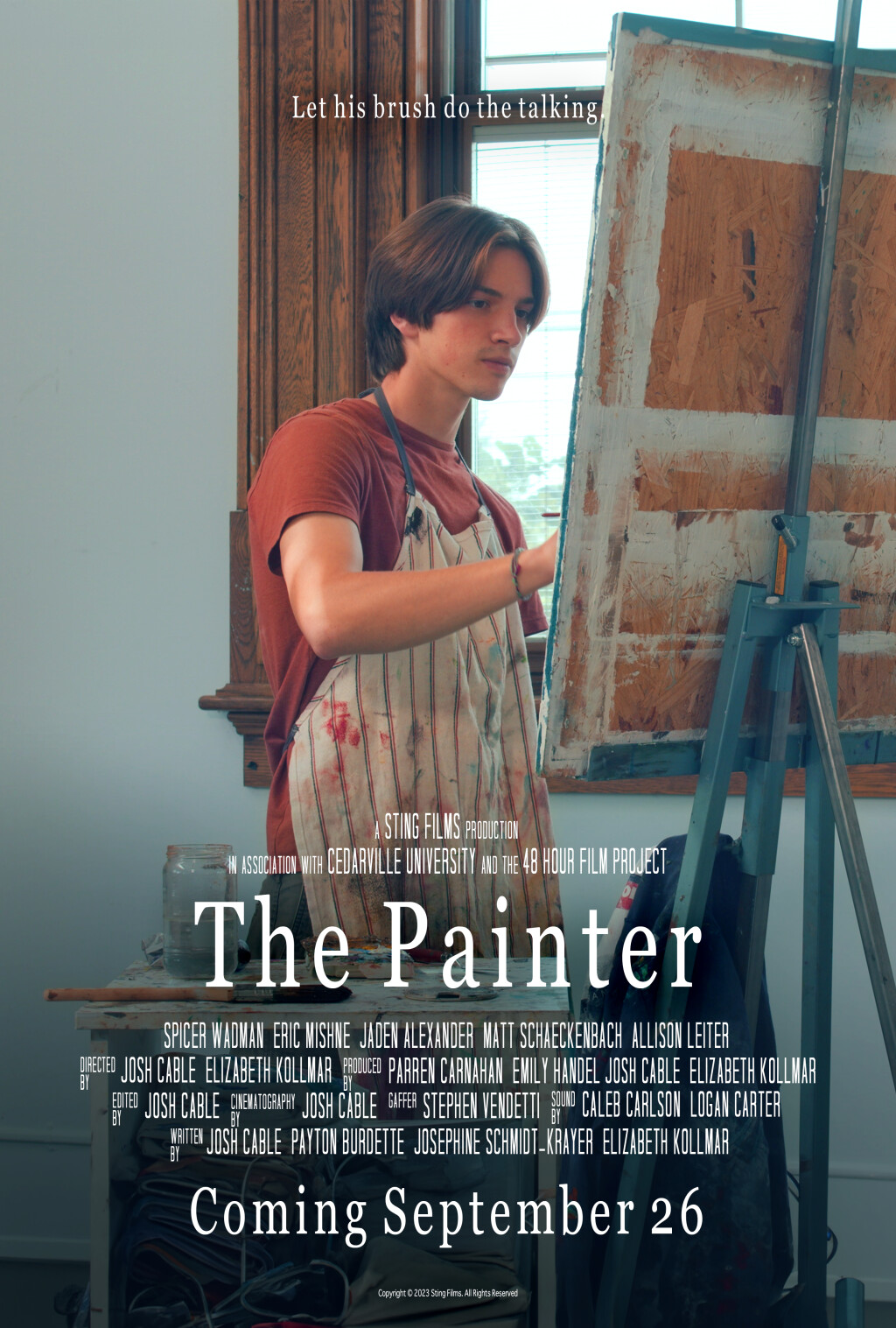 Filmposter for The Painter